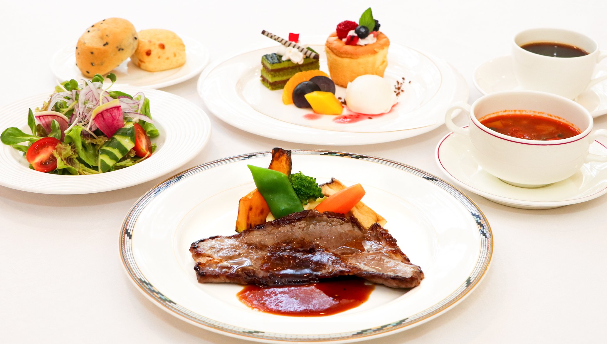 レストラン「ブローニュ」ステーキランチ